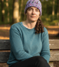 Crocheted Spiral Gap Beanie Hat - Image 5