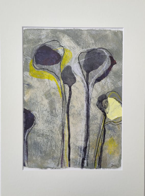 Original Art Mixed Media 'Tears' Series No3 