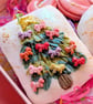 Personalised, Hand Iced Christmas Tree Biscuit, Perfect Stocking Filler Sweet  - Image 2