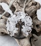 Clear Quartz Wire Tree Of Life Necklace