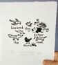 Nature Guide - British Isles - Lino Print - Image 2