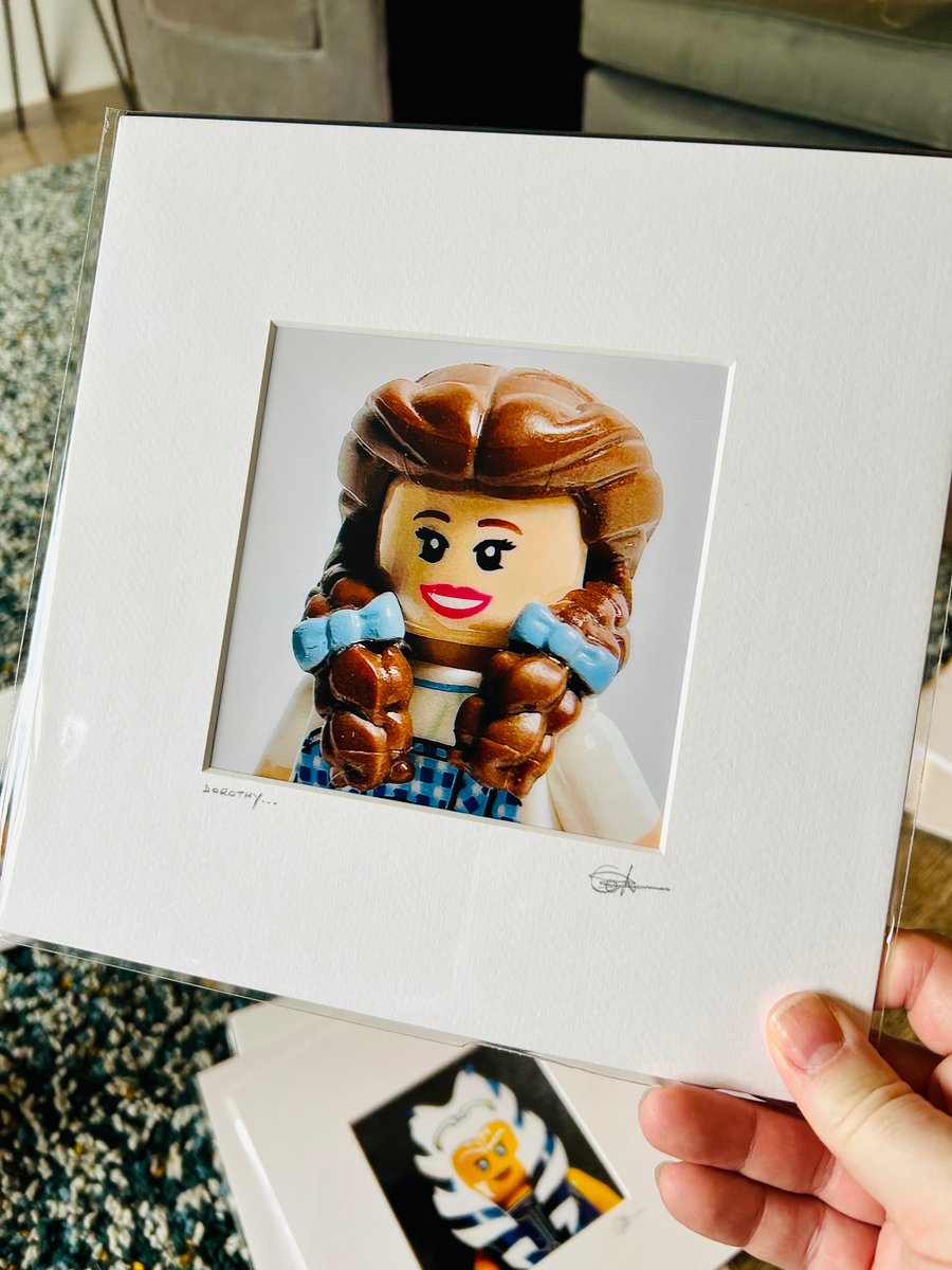 DOROTHY - Lego minifigure mounted photo print