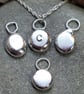 Sterling Silver Initial Nugget  - Image 1