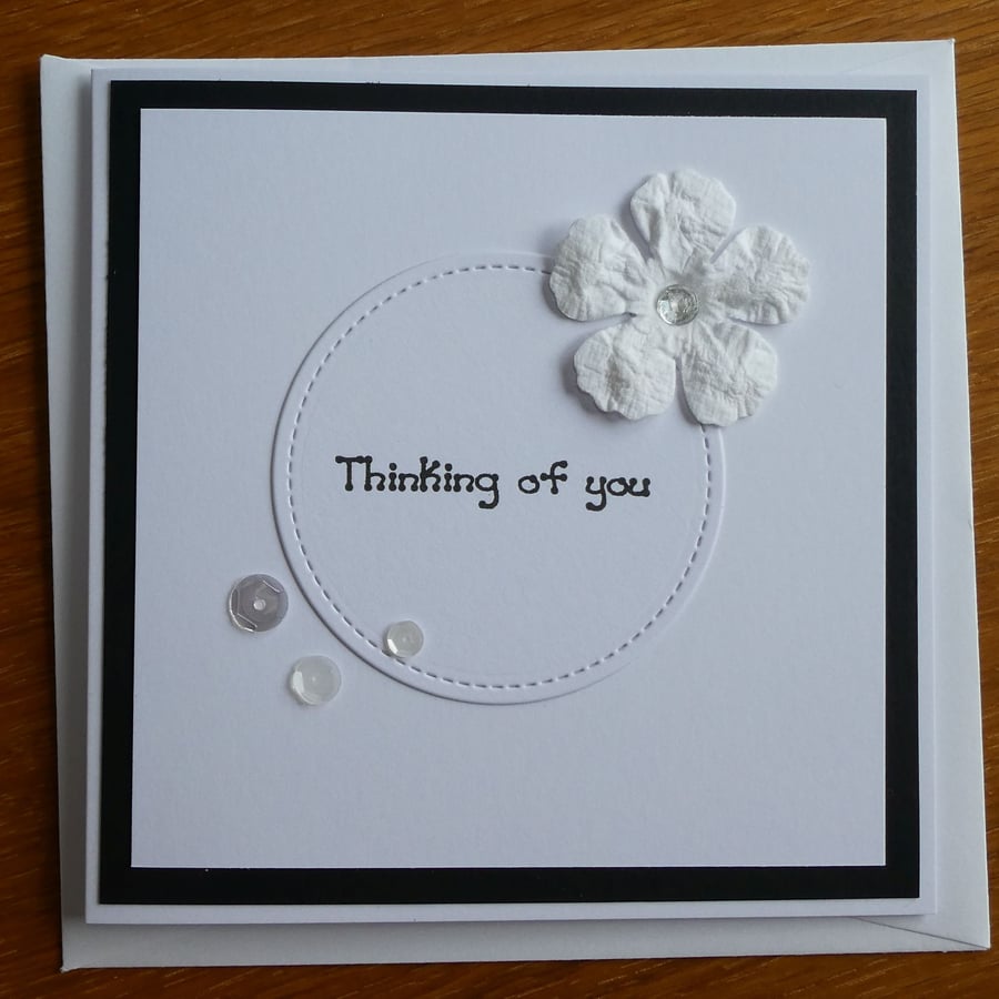 Thinking of You Mini Flower Card