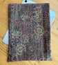 Steampunk Cogs Print Quilted Fabric I-Pad Sleeve  - Image 2