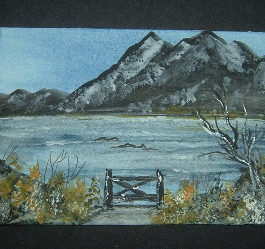 art painting original landscape ref 359