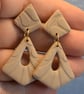 Geometric Cut-Out Statement Earrings - Image 6