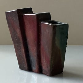 Ornamental Raku Vase, No. 143