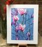 Stunning giclee print of 'Magnolia Blossom' a painting by artist Janet Bird - Image 2