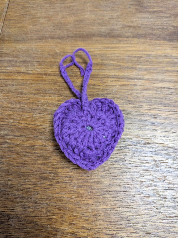 Lavender Love hearts