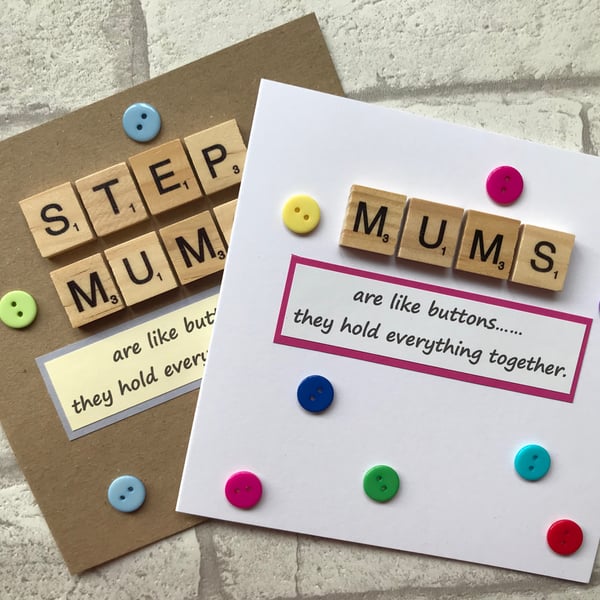 Personalised Handmade Birthday Card for Mum, female birthday card, card for mum.