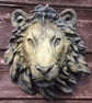 Small Lion Head Plaque