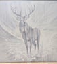 Resilience, a Winter White Stag painting - Image 3