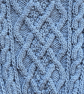 Hand Knitted Cable Pattern Jumper In Wool Blend Yarn - Fits Age 6-12 months - Image 5