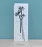 Blank Card - Letterbox Book Mark Style - Hedge Parsley - Image 4