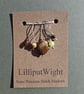 Five semi precious stone stitch markers - Image 4