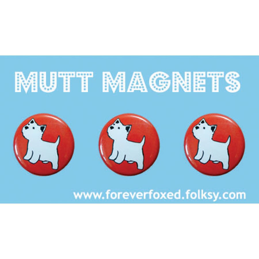 West Highland Terrier Magnets