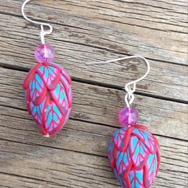 Leaf Pod Earrings 