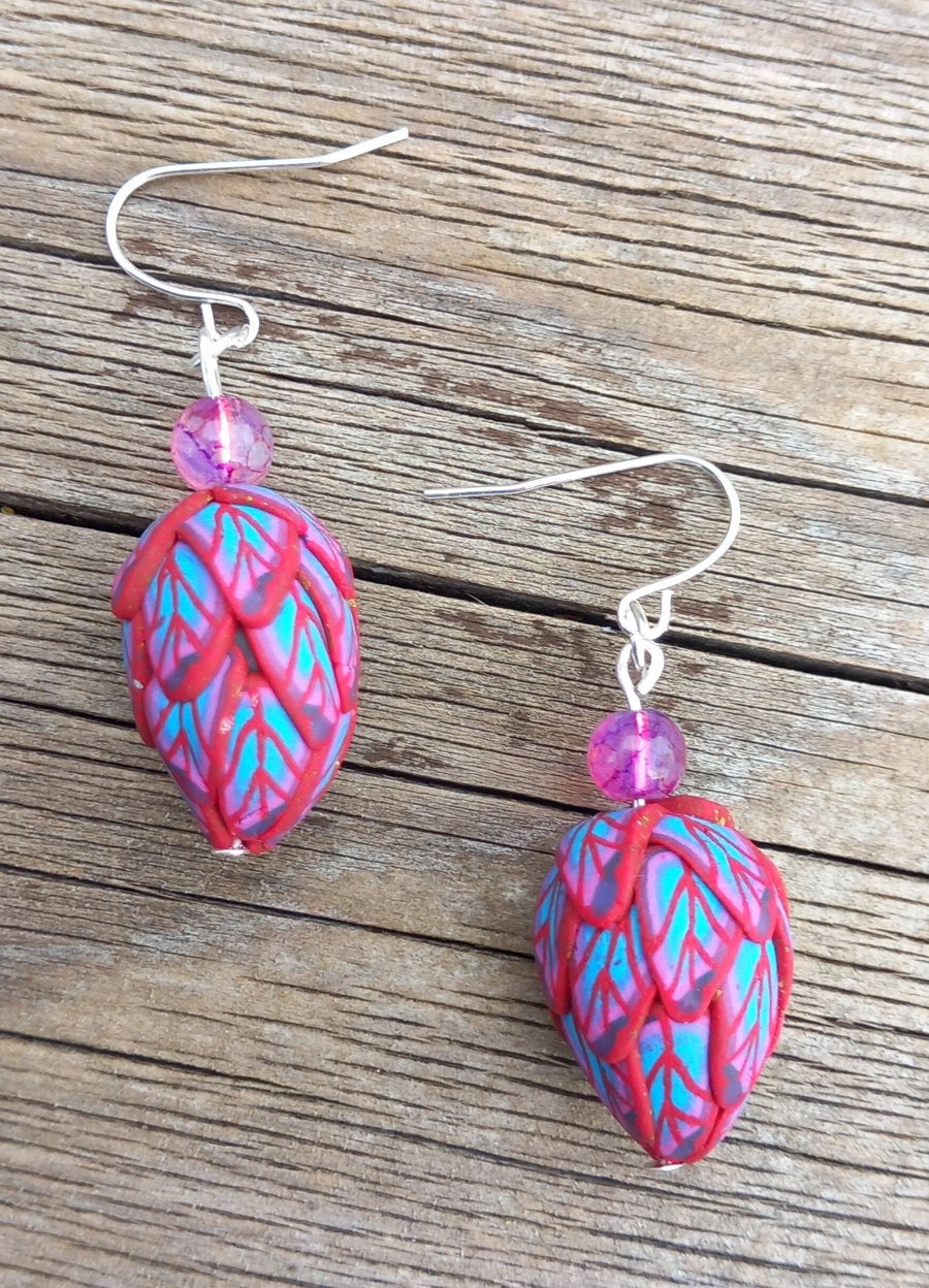 Leaf Pod Earrings 