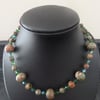 SALE unakite necklace
