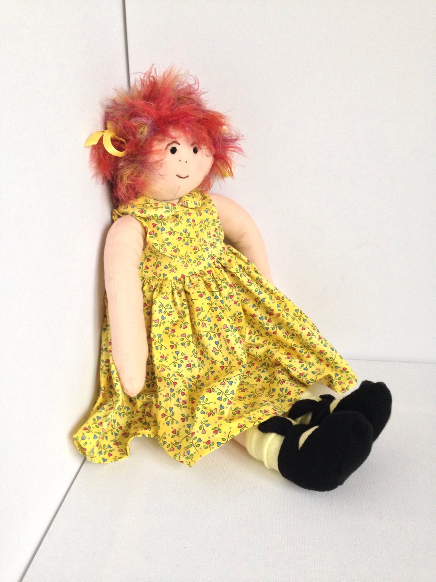 Ruby Rag Doll (reserved for a customer)- 42cm rag doll