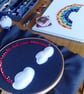 Rainbow Button Wall Art, Rainbow Picture, Button Art - Image 8