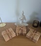 Handmade coasters Ash, cherry & maple, Gift Boxed - Image 3