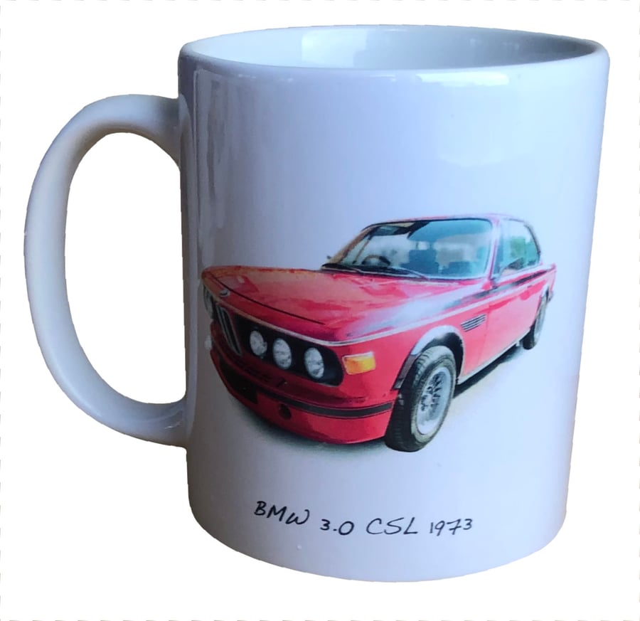 BMW 3.0CSL 1973 - 11oz Ceramic Mug 