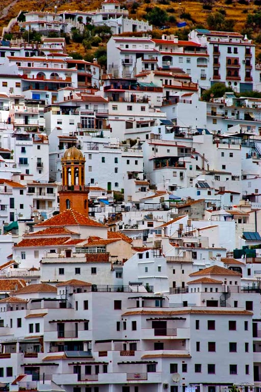 Competa Andalusia Costa Del Sol Spain Photograph Print