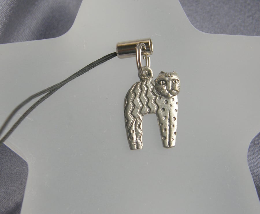 Cat Phone Charm