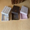 A reduced price three-box set of gift boxes for earrings - Night Skies (Seconds)