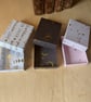 A reduced price three-box set of gift boxes for earrings - Night Skies (Seconds)