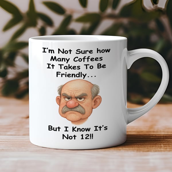 Funny Coffee Mug for Grumpy People  Antisocial Mug  Coffee Lover Gift 