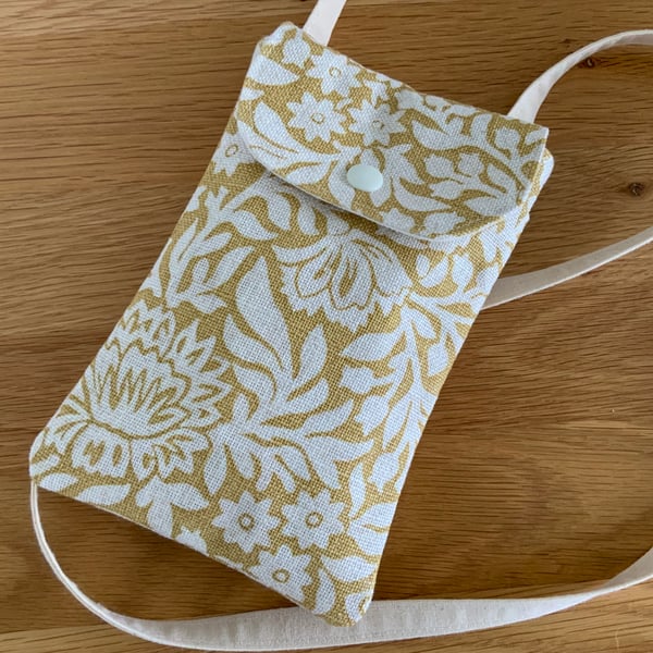 Fabric Mobile Phone Bag, Phone Case, Crossbody Bag, Handbag