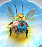 Embroidered Queen Bee  - Image 2