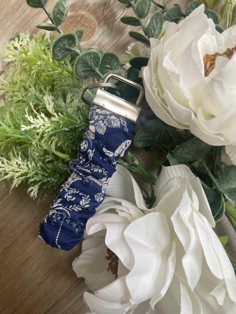 Navy Wristlet keychains 