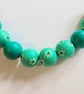 One of a kind - Hand painted wooden bead necklace - Chep - Image 5
