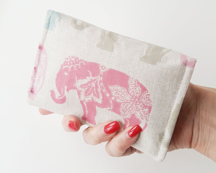 Elephant Wallet, Women's Bi-Fold Wallet, Elephant Gift- Free P&P