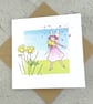 Blank Card Fairy Buttercup Card - Image 3