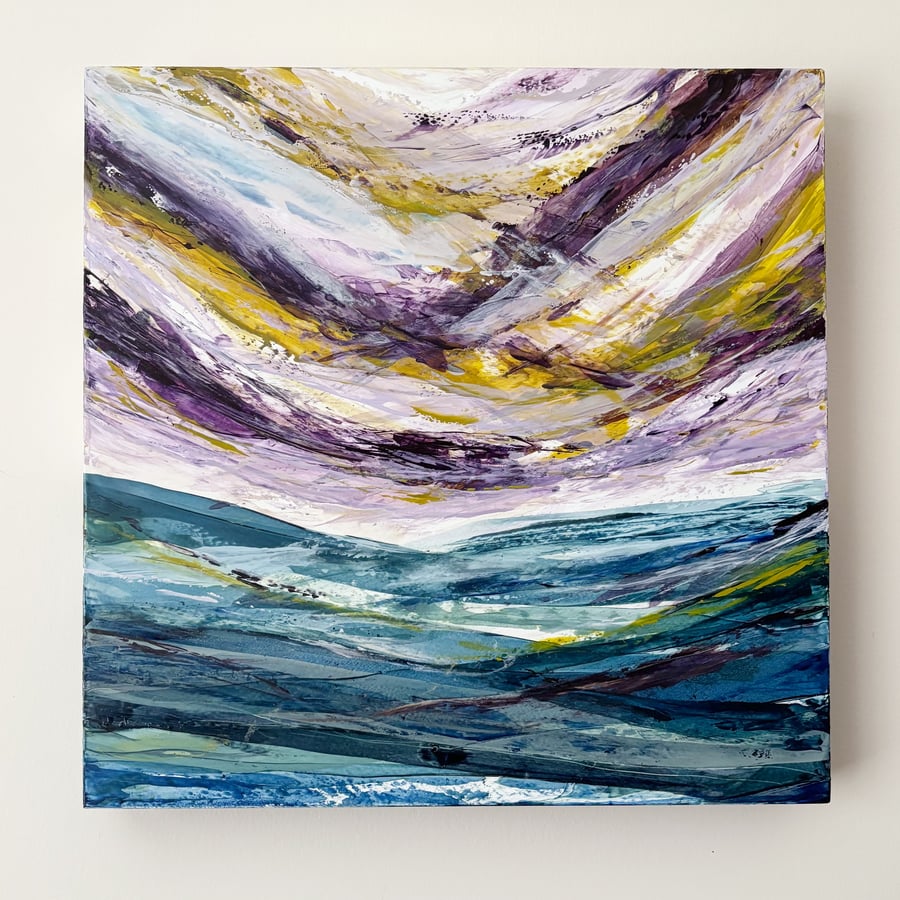 Perfectly Imperfect Original Seascape Painting - Sample 120