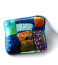 Patchwork  Brooch 109 Dichroic Fused Glass Handmade  - Image 4