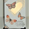 hand crafted greetings card ( ref F 370)