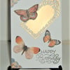 hand crafted greetings card ( ref F 370)