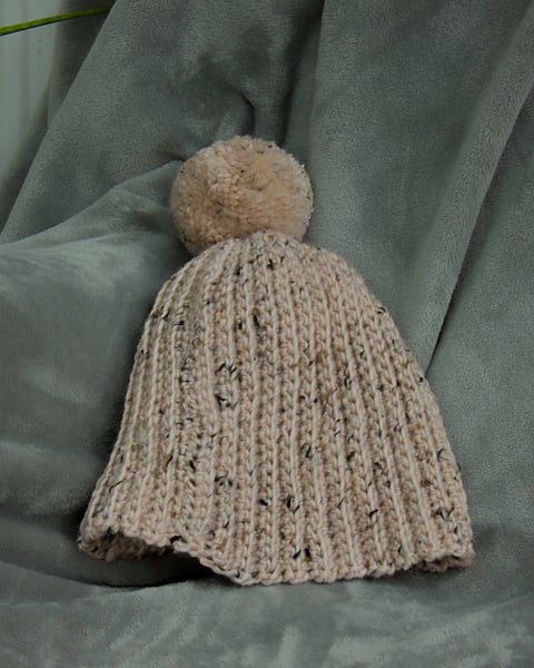 Crochet Beanie- Cream