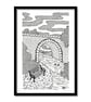 Swans By The Bridge A4 Original Art Pen And Ink Drawing - Image 1