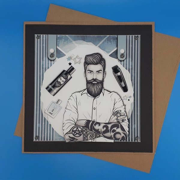 Man's Birthday Card,  Husband, Son, Brother, Grandson, Partner 