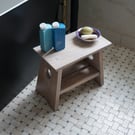 Handcrafted Pine Wood Stool – Rustic Charm and Practicality for Any Room