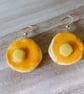 Sweet Stack Chic: Pancake Earrings  - Image 1