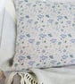 LINEN CUSHION - Blue Parsley - Image 2