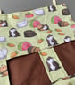 Guinea pigs hanging hay bag for guinea pigs. Cotton hay feeder. - Image 2